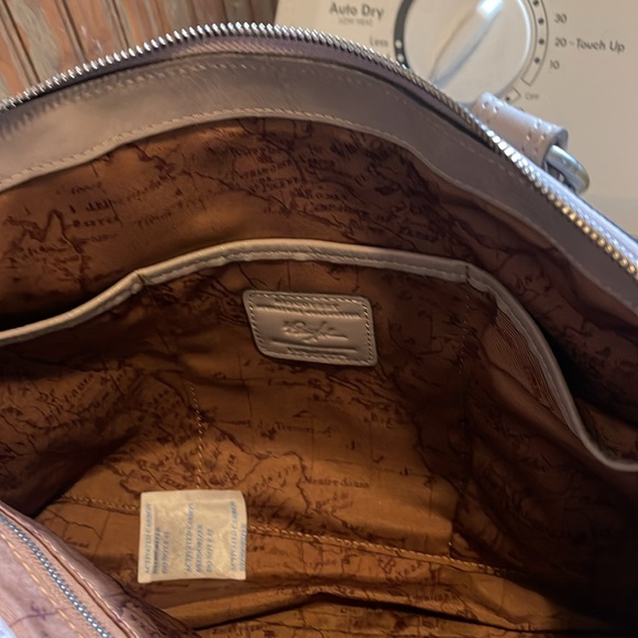 Patricia Nash woven leather satchel - Picture 14 of 14